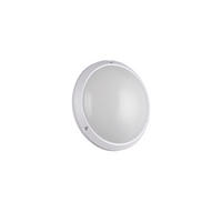 AUßENWANDLEUCHTE Ambato 27/9.5 cm  - Weiß, Design, Kunststoff (27/9.5cm)