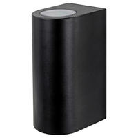 AUßENWANDLEUCHTE 8,8/7/15,6 cm   - Anthrazit, Design, Metall (8,8/7/15,6cm)