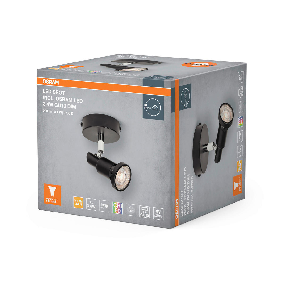 LED-STRAHLER 8/8/13 cm   - Basics (8/8/13cm) - Osram
