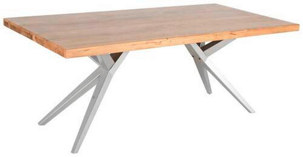 TISCHGESTELL in Metall 59,5/69,5/72 cm   - Silberfarben, MODERN, Metall (59,5/69,5/72cm) - Boxxx