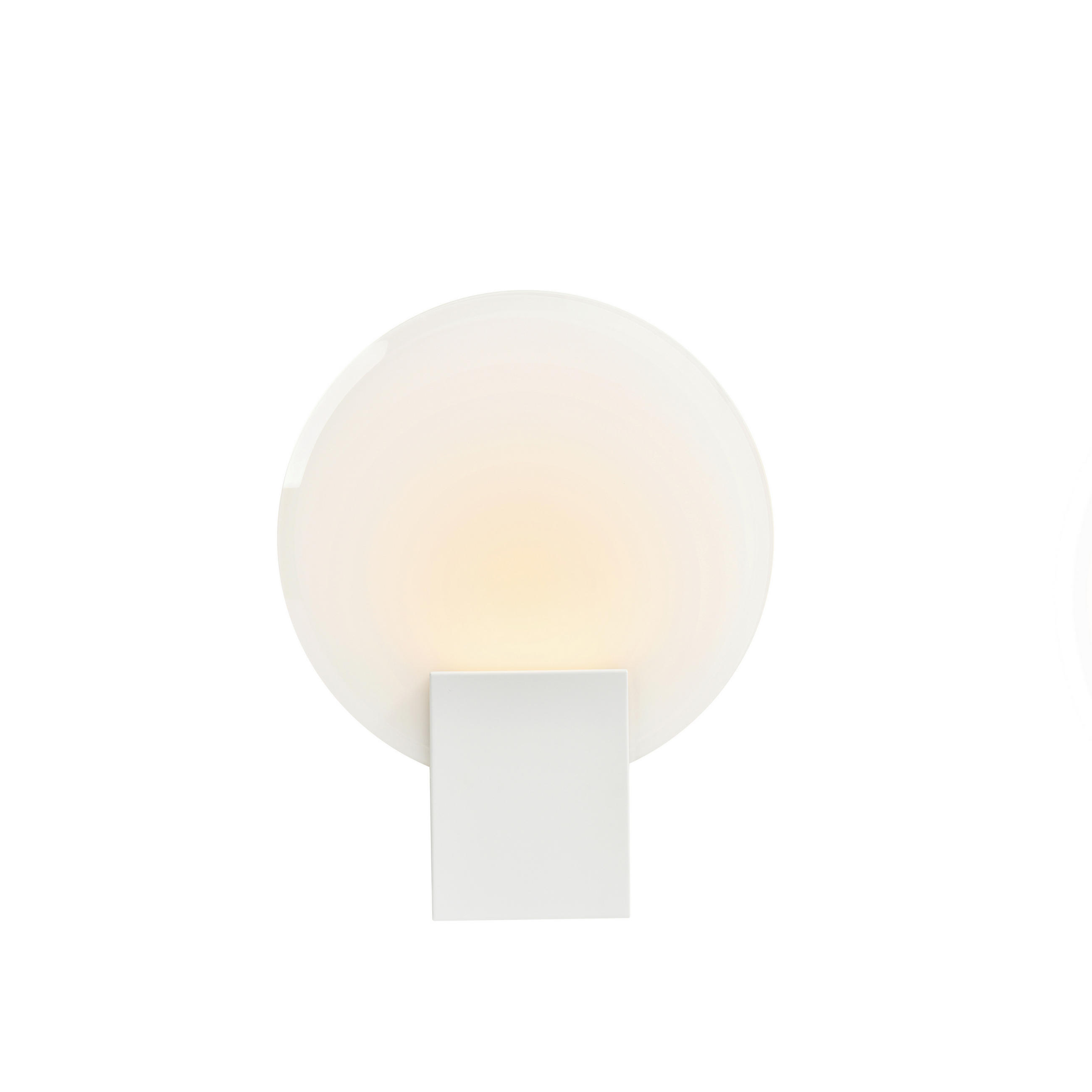 WANDLEUCHTE Hester 20/25,5 cm   - Weiß, Design, Glas/Metall (20/25,5cm) - Nordlux