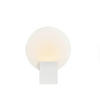 WANDLEUCHTE Hester 20/25,5 cm   - Weiß, Design, Glas/Metall (20/25,5cm) - Nordlux