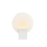 WANDLEUCHTE Hester 20/25,5 cm   - Weiß, Design, Glas/Metall (20/25,5cm) - Nordlux