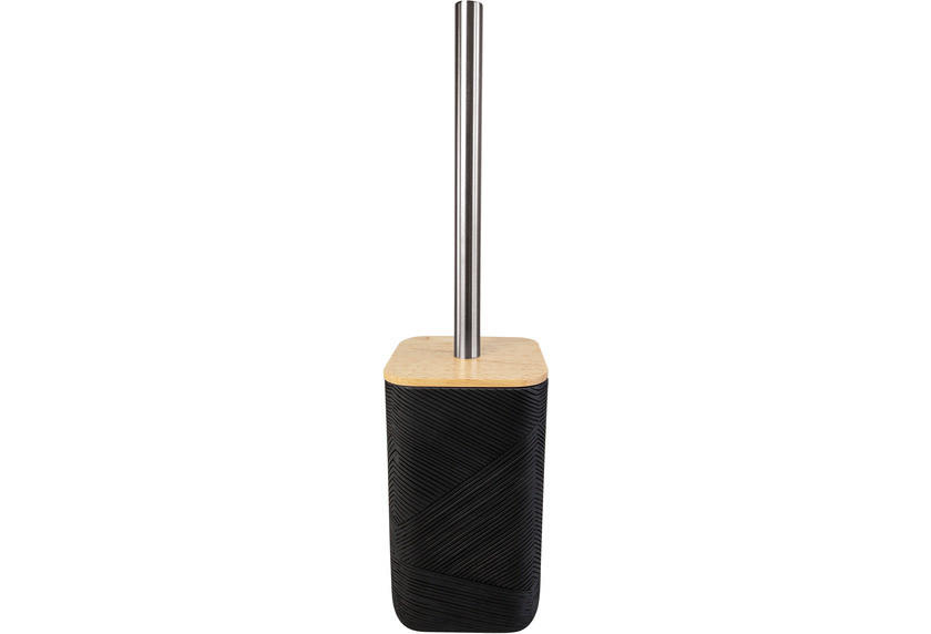 Kleine Wolke Wc-Bürstengarnitur Crossover Schwarz 9.2x36x9.2 cm