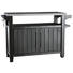 GARTEN-SERVIERWAGEN - Edelstahlfarben/Braun, KONVENTIONELL, Kunststoff/Metall (128/90/52cm) - Ambia Garden GARTEN-SERVIERWAGEN - Edelstahlfarben/Braun, KONVENTIONELL, Kunststoff/Metall (128/90/52cm) - Ambia Garden