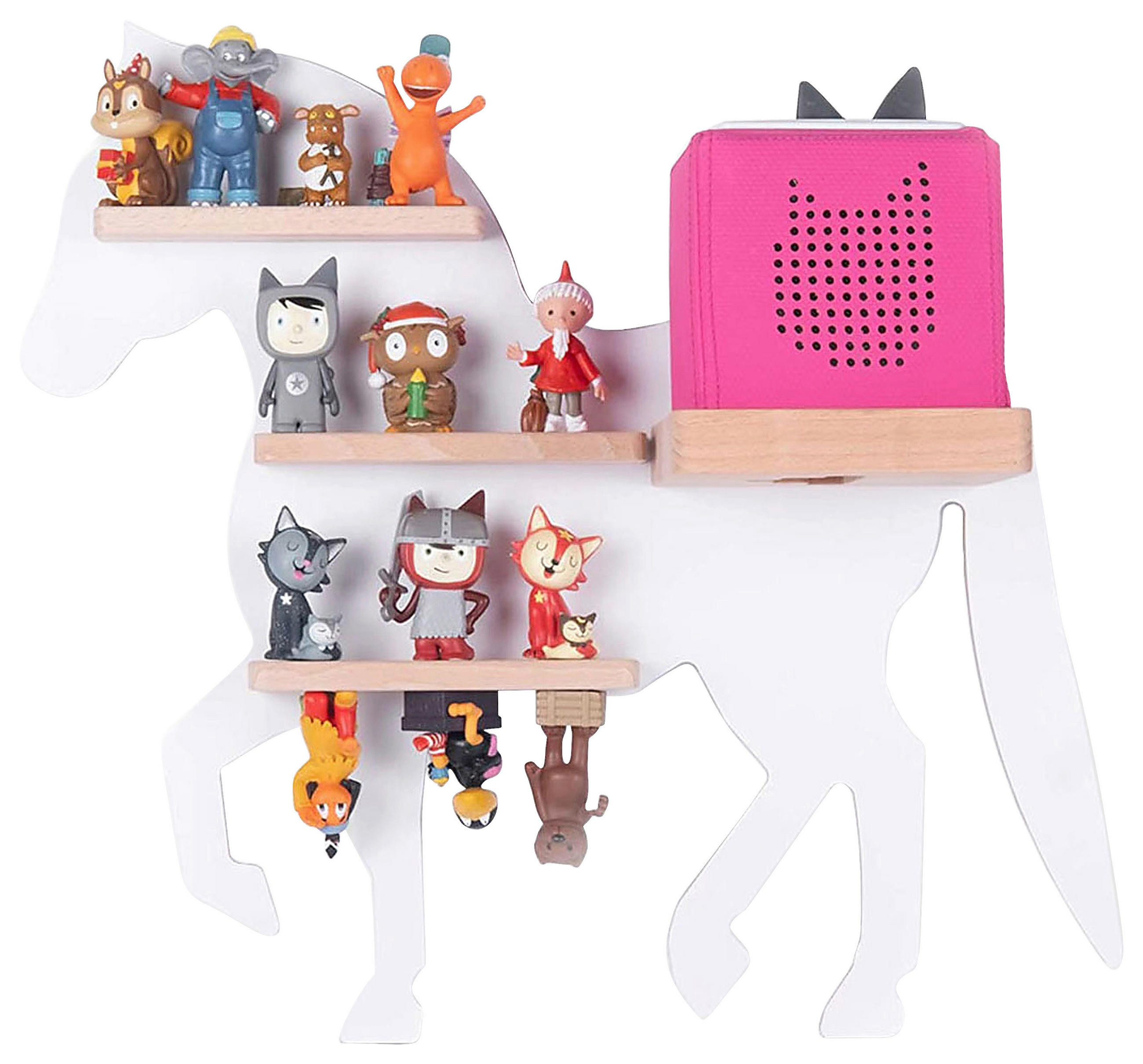 KINDERREGAL Weiß - Weiß, MODERN, Holzwerkstoff (46/43/19cm) - MID.YOU