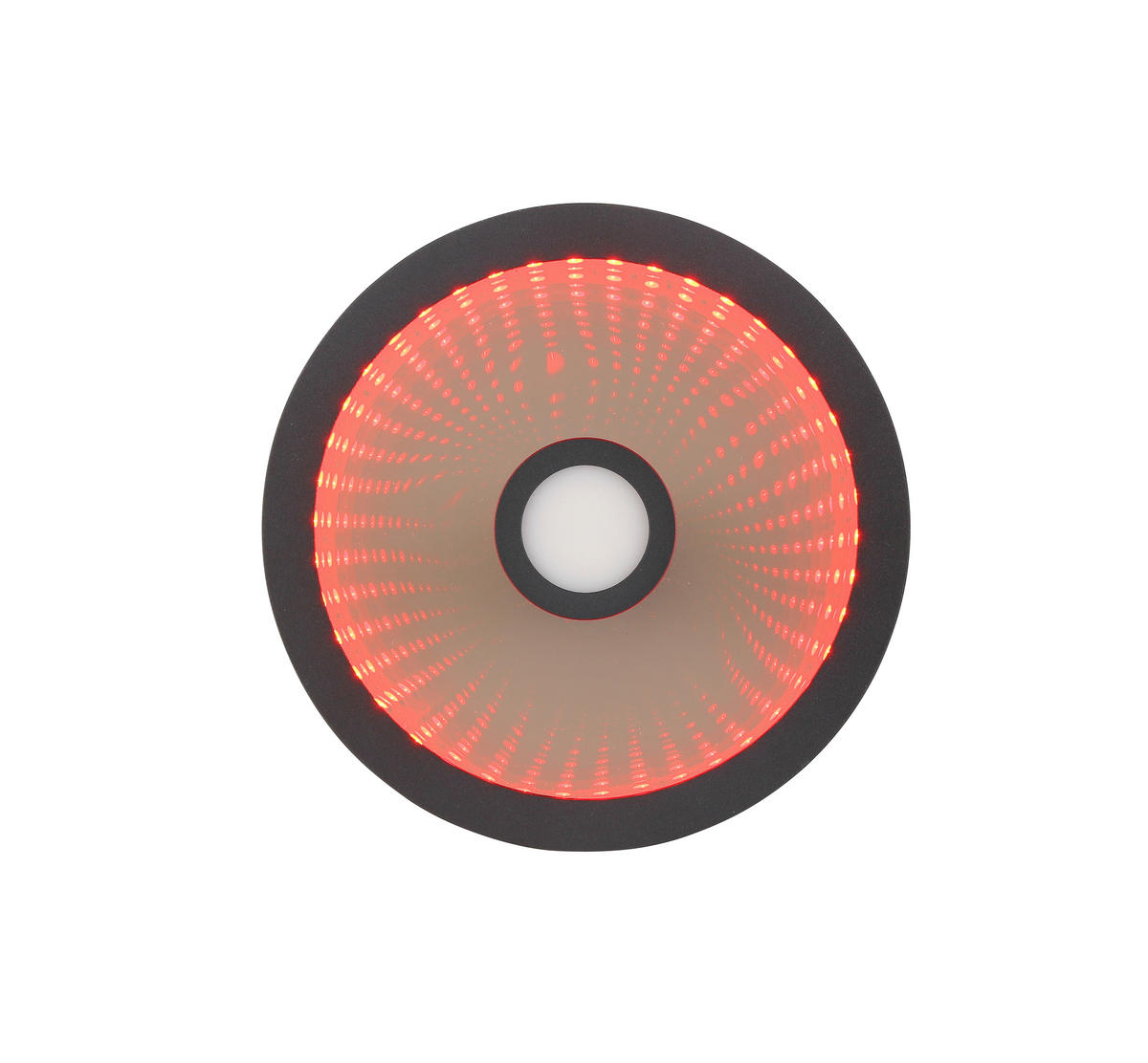 LED-STRAHLER 17/10 cm   - Schwarz, LIFESTYLE, Kunststoff/Metall (17/10cm) - Novel