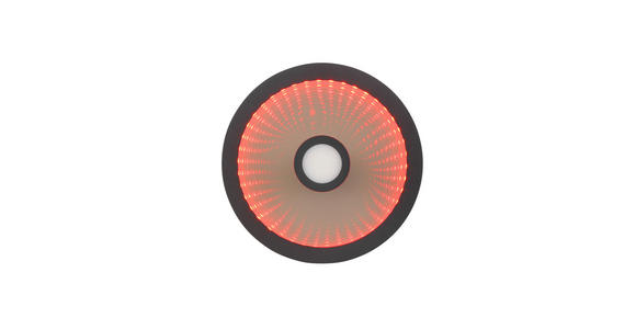 LED-STRAHLER 17/10 cm - Schwarz, LIFESTYLE, Kunststoff/Metall (17/10cm) - Novel