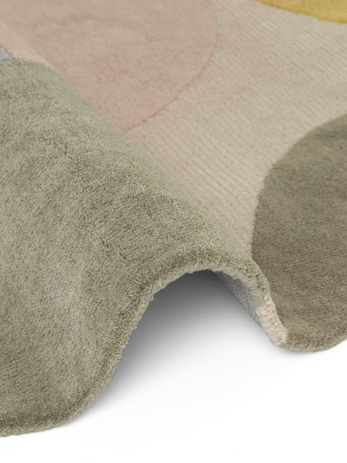 WOLLTEPPICH 160 cm Westminster Piccadilly Creme, Multicolor rund  - Multicolor/Creme, Basics, Textil (160cm) - Ted Baker