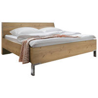 BETT 180/200 cm,  in Eiche Bianco,  - Eiche Bianco, KONVENTIONELL, Metall (180/200cm) - Venda