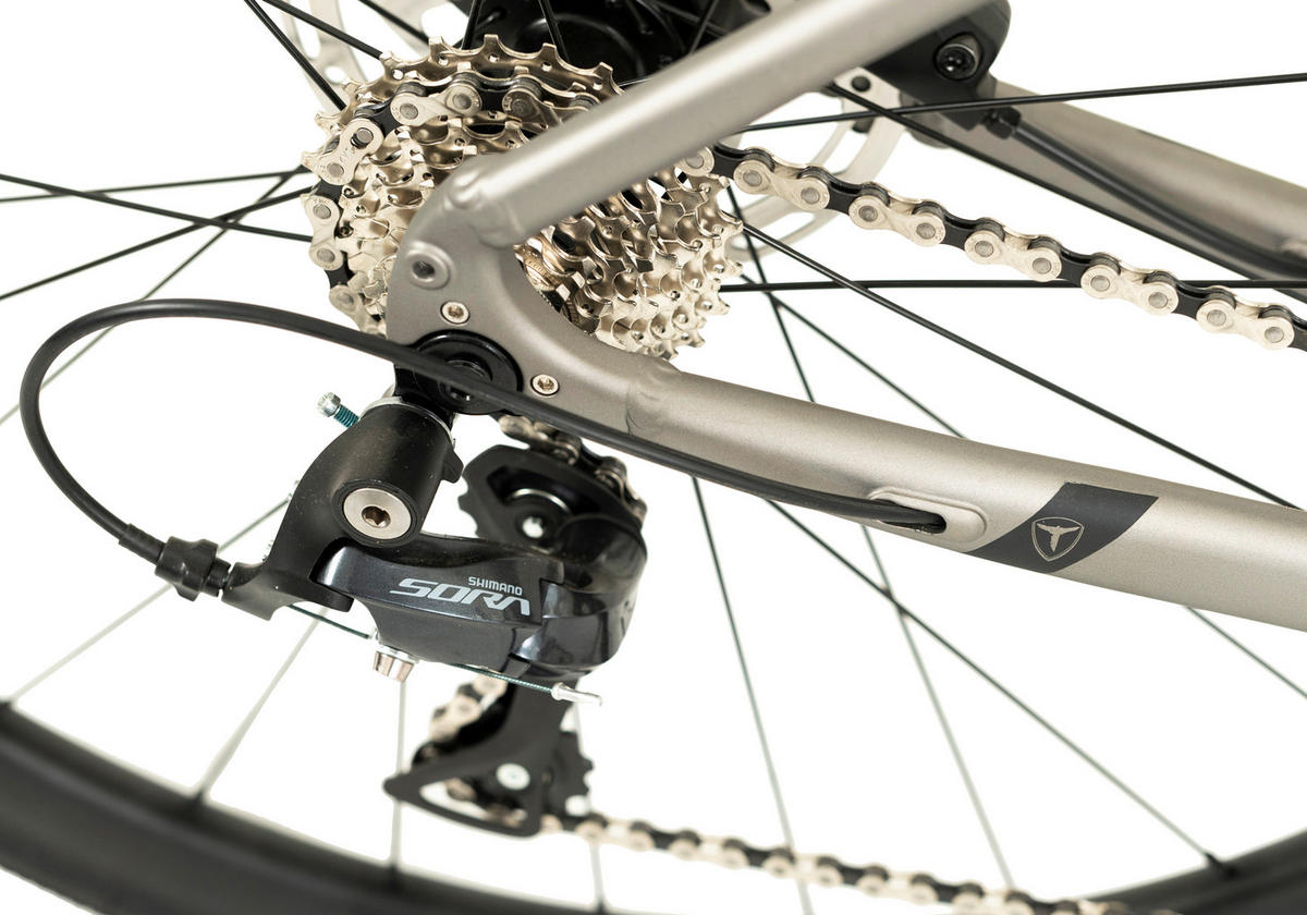 ELEKTROFAHRRAD - Hellgrau, Basics, Metall (180/70/100cm) - Atrigo
