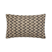 UKRASNI JASTUČIĆ   LOUMEO  - bež/crna, Basics, tekstil (30/50cm)