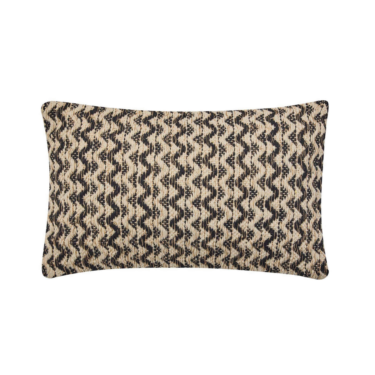 UKRASNI JASTUČIĆ   LOUMEO  - bež/crna, Basics, tekstil (30/50cm)