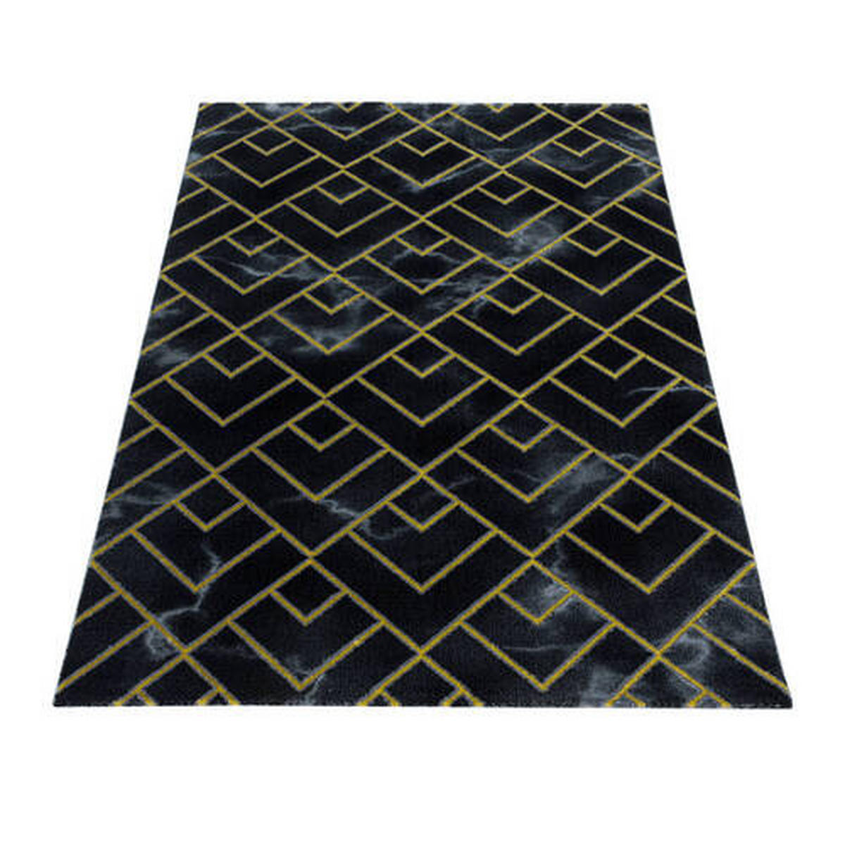 VÄVD MATTA 240/340 cm Naxos 3814 gold  - guldfärgad, Design, textil (240/340cm)