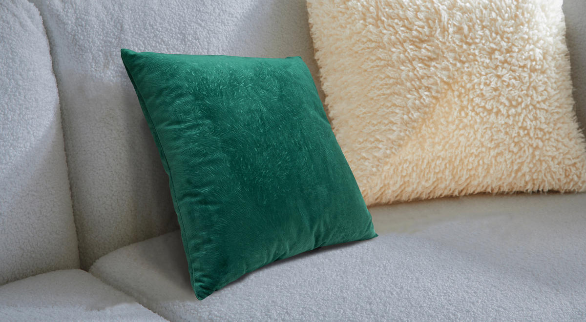 UKRASNI JASTUK   DAYARA  - zelena, Osnovno, tekstil (40/40cm) - Esposa