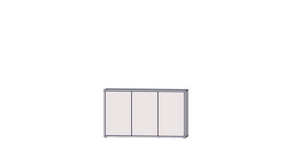 SIDEBOARD  154,2/99,1/34,9 cm  - Terracotta/Grau, MODERN, Holzwerkstoff/Kunststoff (154,2/99,1/34,9cm) - Carryhome