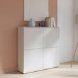 HIGHBOARD  124,5/121,5/34,9 cm  - Sandfarben/Grau, MODERN, Holzwerkstoff/Kunststoff (124,5/121,5/34,9cm) - Carryhome
