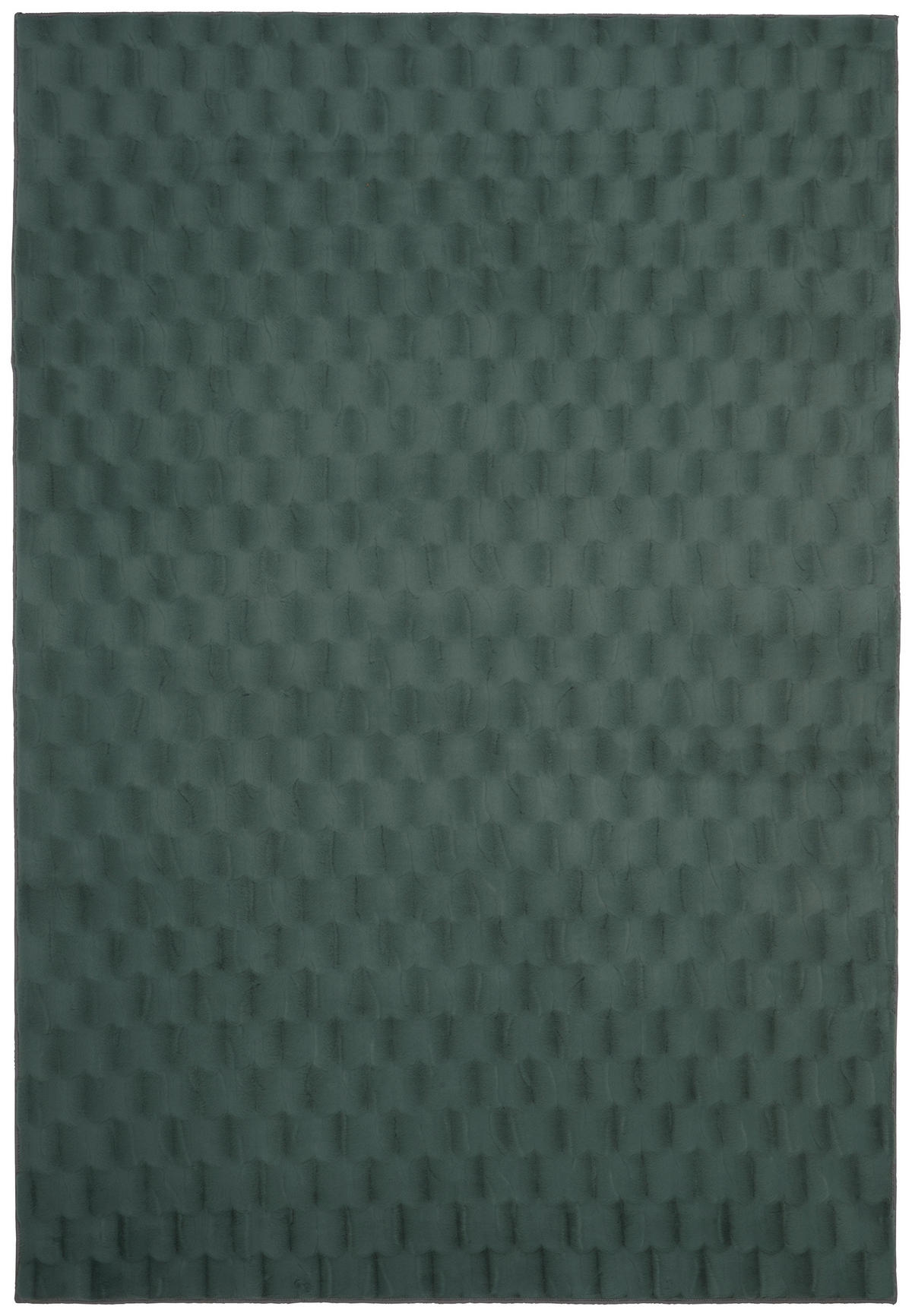 HOCHFLORTEPPICH 80/150 cm Luna Design Grün  - Grün, Design, Textil (80/150cm) - Novel