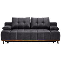 TROSJED NA RAZVLAČENJE tekstil  antracit    - crna/antracit, Design, tekstil/drvo (206/77-87/102cm) - Novel