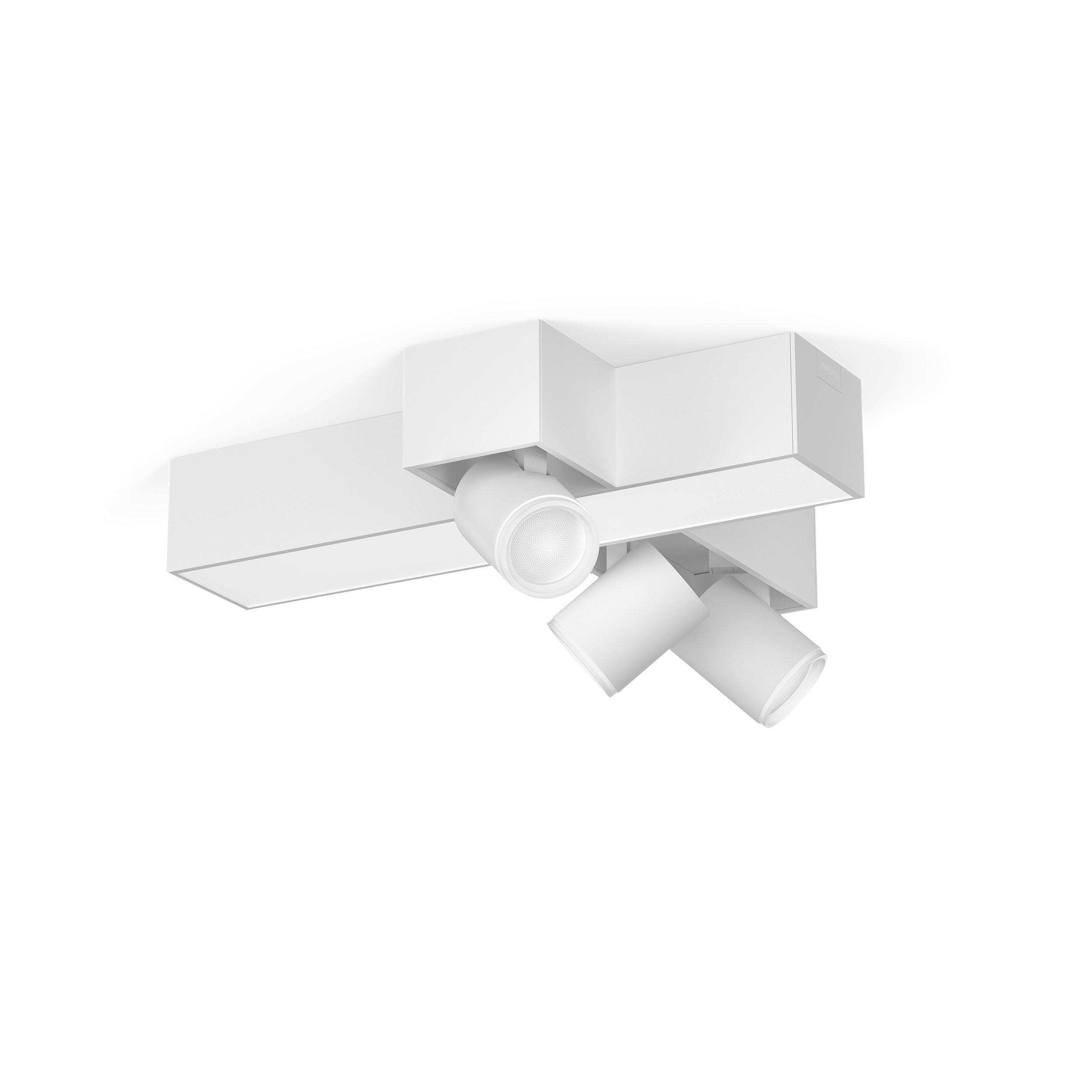 LED-DECKENLEUCHTE Centris 40,8/33,7/12,7 cm   - Weiß, Design, Metall (40,8/33,7/12,7cm) - Philips HUE