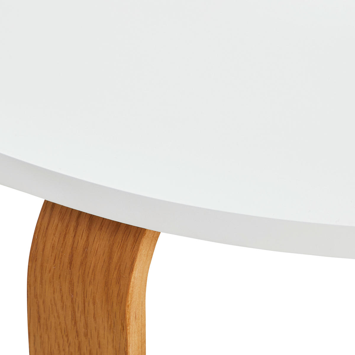KLUBSKA MIZA, bela, barve hrasta  - barve hrasta/bela, Design, leseni material/les (80/80/40cm) - P & B