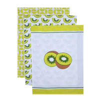 SET KRPA ZA POSUĐE zelena, bijela  FRUITS  - bijela/zelena, Konvencionalno, tekstil (50/70cm) - Esposa