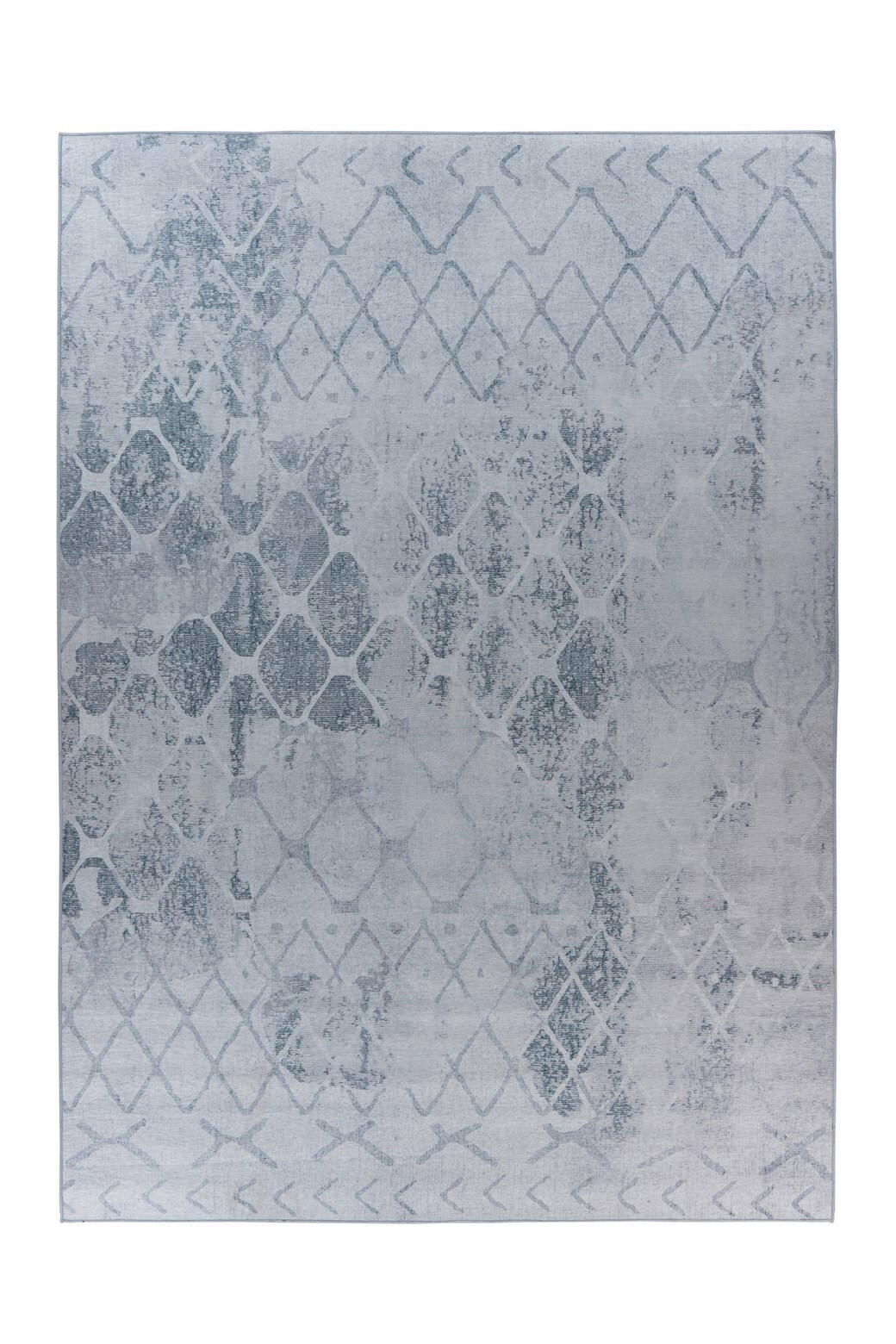 FLACHWEBETEPPICH 80/150 cm Prayer 600 Grau Grau  - Grau, KONVENTIONELL, Textil (80/150cm)