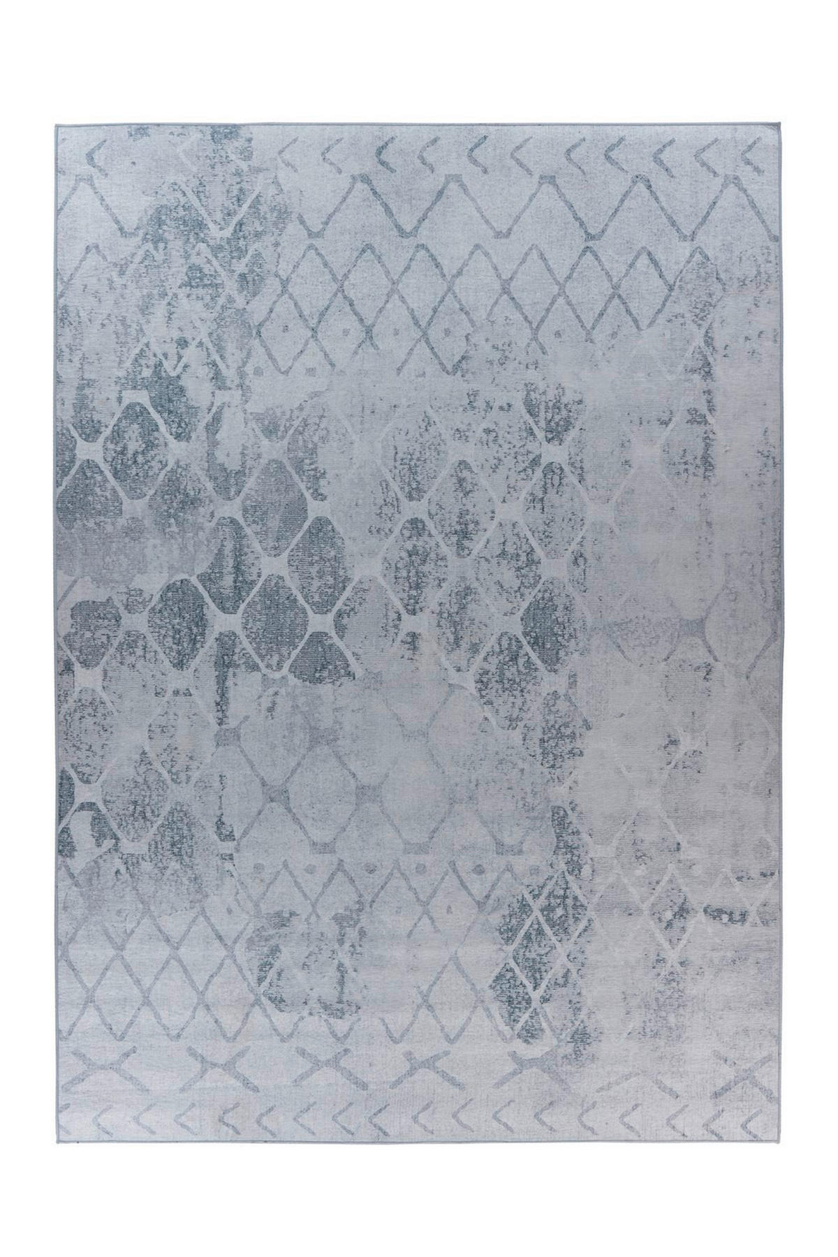 FLACHWEBETEPPICH 200/290 cm Prayer 600 Grau Grau  - Grau, KONVENTIONELL, Textil (200/290cm)