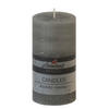 STUMPENKERZE 7,8/15 cm  - Grau, Basics (7,8/15cm)