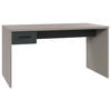 SCHREIBTISCH 140/70/72 cm Graphitfarben, Grau, Sahara seitenverkehrt montierbar  - Schwarz/Graphitfarben, Design, Holzwerkstoff/Kunststoff (140/70/72cm) - Carryhome