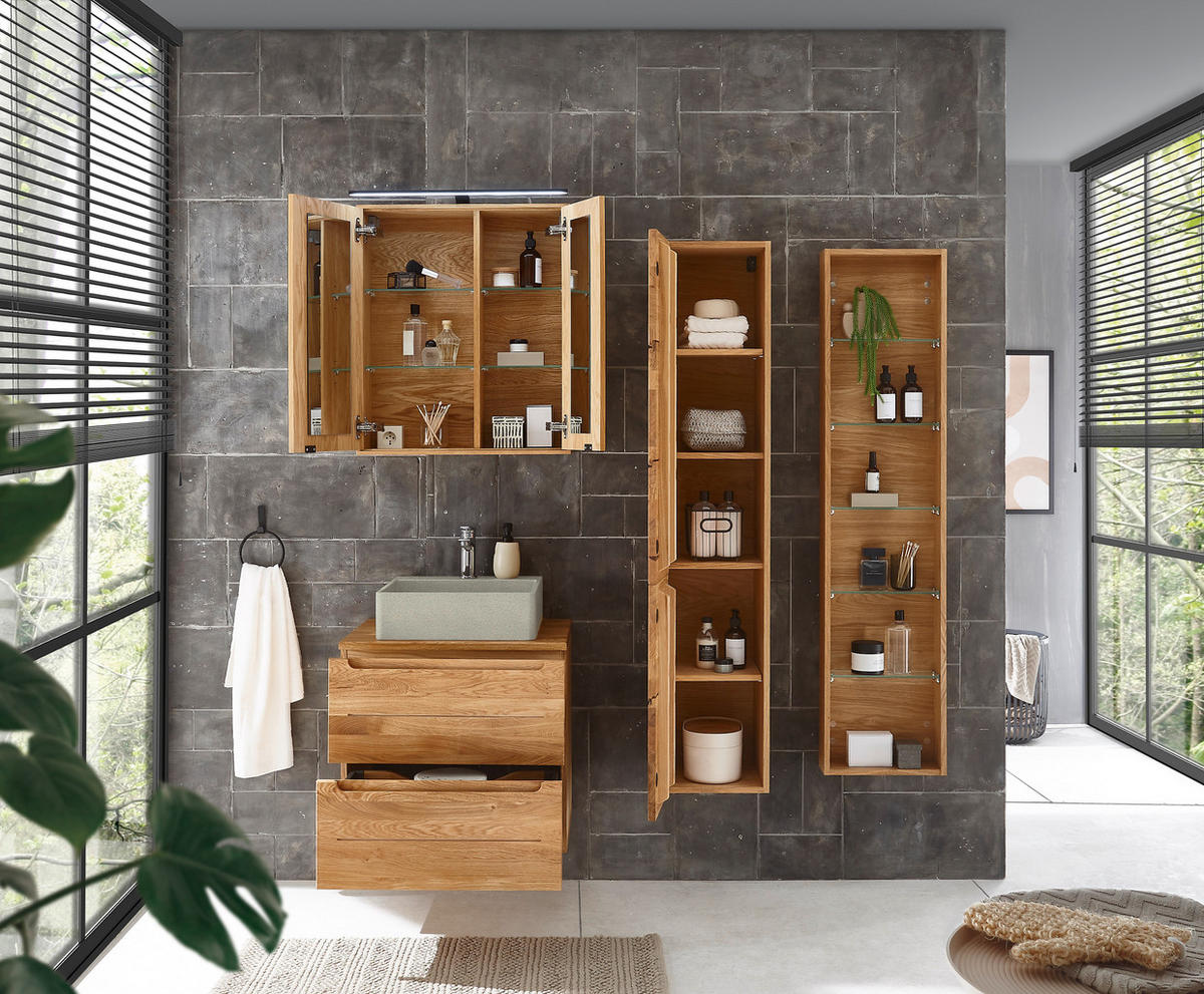 LAVOAR 42/13/42 cm  - gri deschis, Basics, piatră (42/13/42cm) - Linea Natura