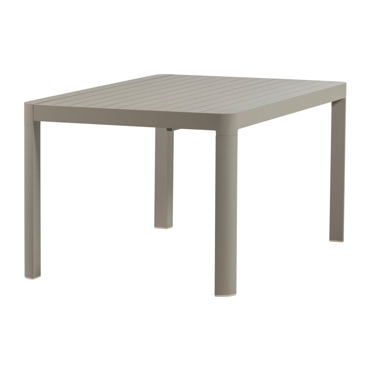 GARTENTISCH 97-150/150/76 cm Metall rechteckig  - Sandfarben, MODERN, Metall (97-150/150/76cm) - Livetastic