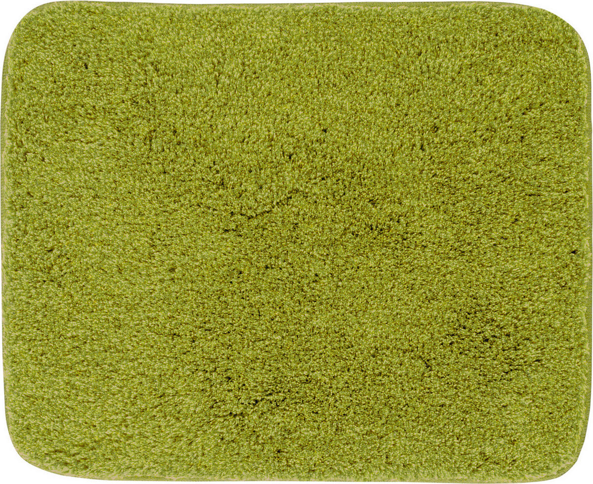 PŘEDLOŽKA K BIDETU, 50/60 cm - zelená, Basics, textil/plast (50/60cm) - Grund