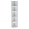 UGAONA POLICA bela  - siva/bela, Osnovno, pločasti materijal/plastika (24/142/26cm) - MID.YOU