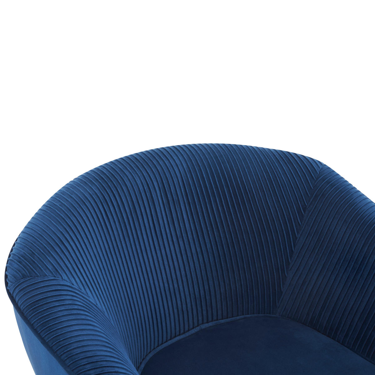 KRESLO, textil, modrá - čierna/modrá, Modern, kov/textil (69/75/65cm) - P & B