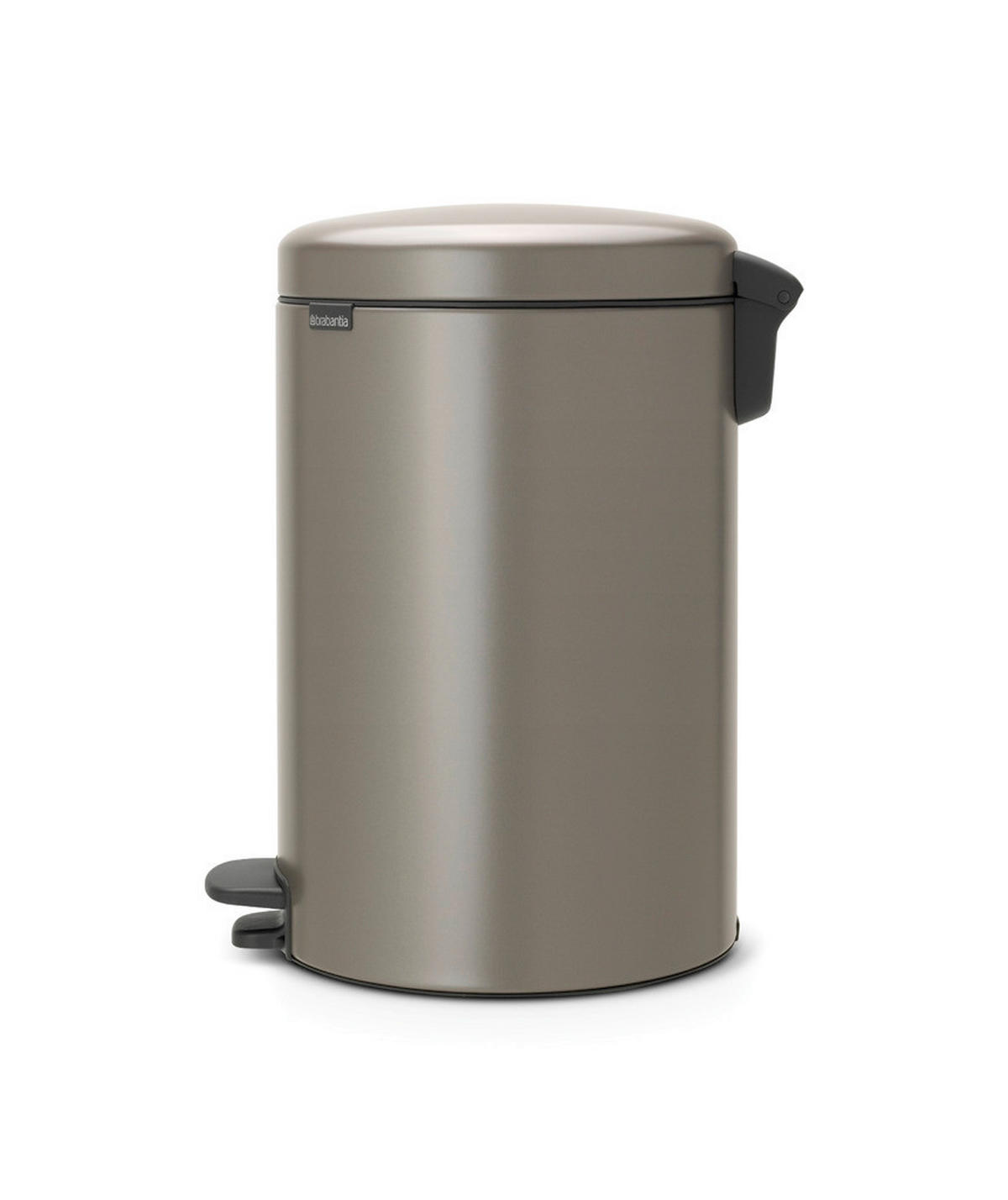 KOŠ ZA OTPAD  20 l   - boje platine, Basics, metal/plastika (29/46.7/38cm) - Brabantia