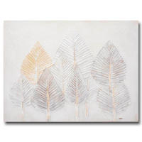 OBRAZ NA PLÁTNE, abstraktné, 90/120/4,5 cm - viacfarebná, Basics, drevo (90/120/4,5cm)