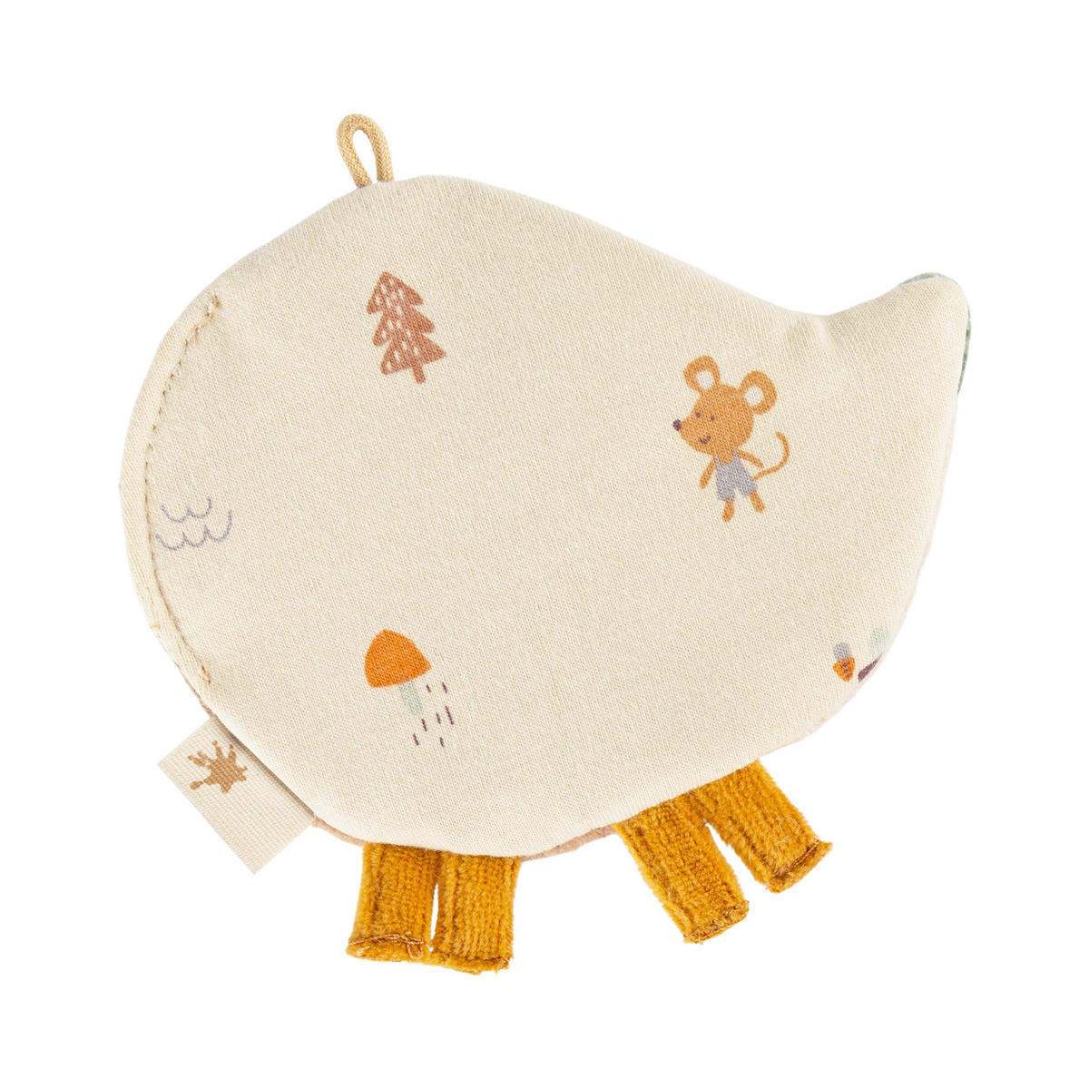 SCHMUSETUCH - Hellbraun, Basics, Textil (13/10/1cm) - Sigikid