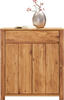 KOMMODE 91,8/103,5/40 cm Wildeiche, Kerneiche massiv  - Eichefarben, KONVENTIONELL, Holz (91,8/103,5/40cm) - Linea Natura
