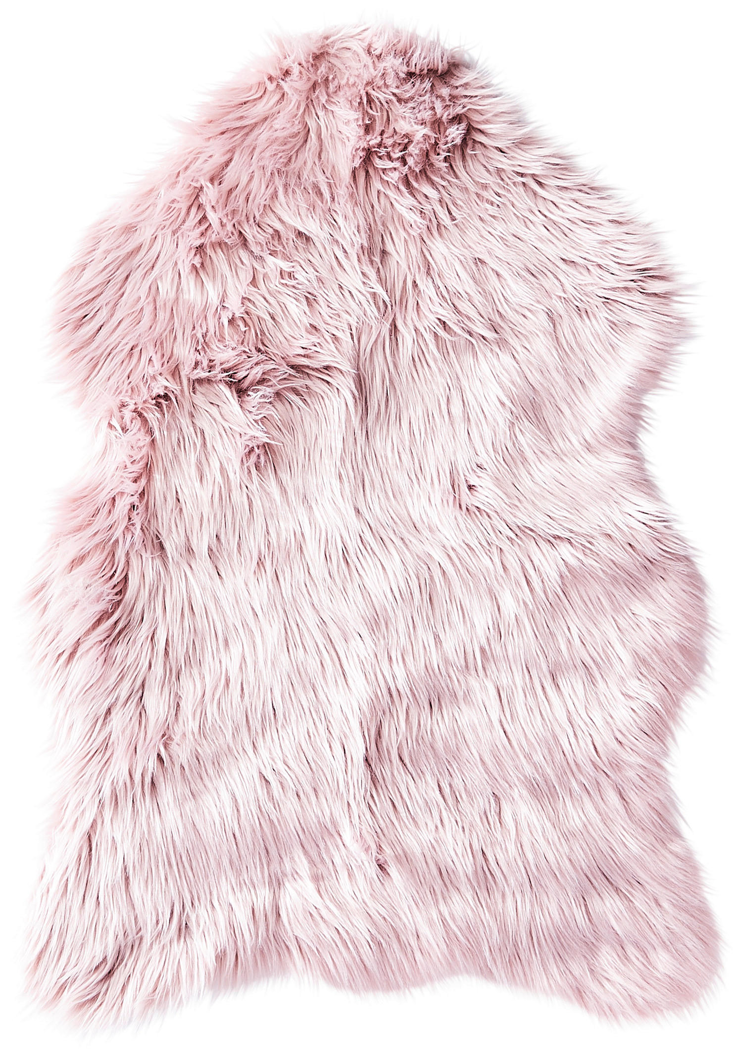 KUNSTFELL 60/90 cm Rosa  - Rosa, Basics, Fell/Textil (60/90cm) - Ambia Home