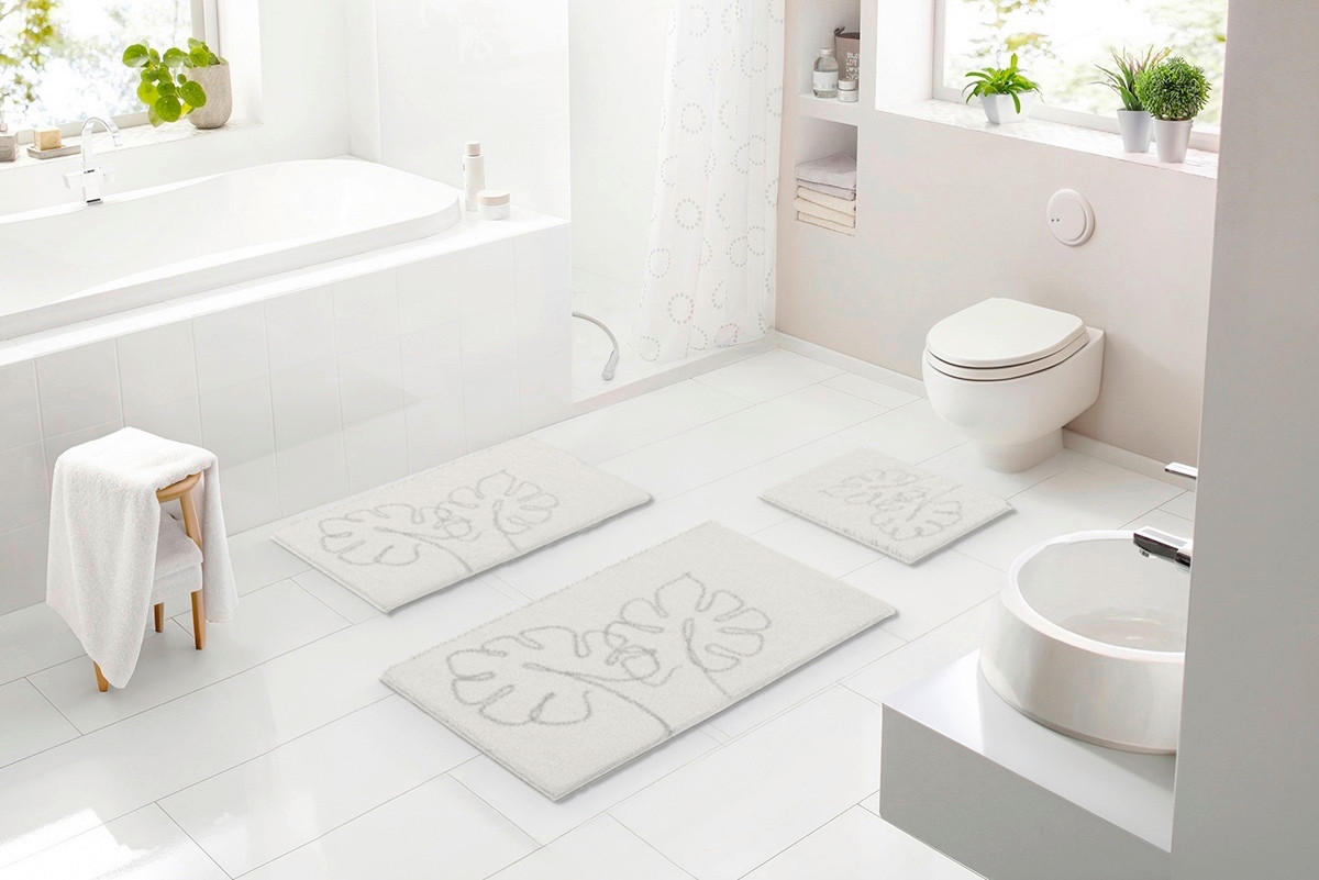 BADEMATTE Naturfarben 60/100 cm  - Naturfarben, Design, Kunststoff/Textil (60/100cm) - Grund