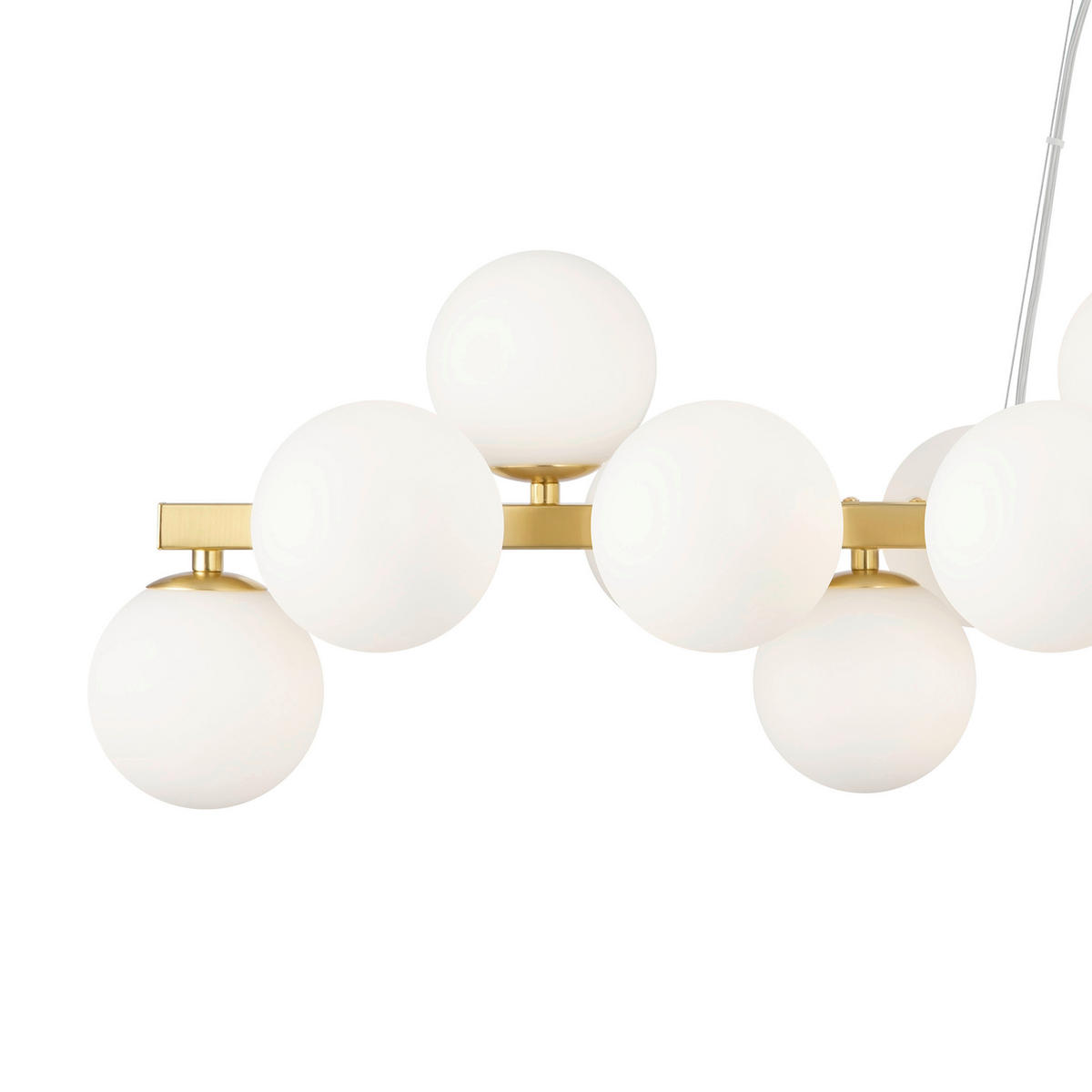 PENDELLAMPA 23,8/22,8/123,5 cm  - mässingsfärgad, Trend, metall/glas (23,8/22,8/123,5cm) - MAYTONI