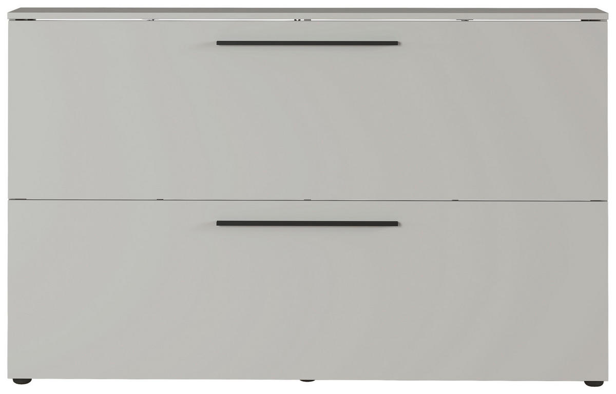 SCHUHKIPPER  in 140/85/19 cm  - Kaschmir/Schwarz, Basics, Holzwerkstoff/Kunststoff (140/85/19cm)