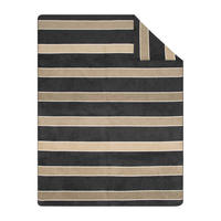 WOHNDECKE 150/200 cm  - Anthrazit/Beige, KONVENTIONELL, Textil (150/200cm) - Novel