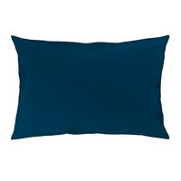 OBLIEČKA NA VANKÚŠ, 40/60 cm, bavlna - petrolejová, Basics, textil (40/60cm) - Novel