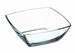 MÍSA, sklo, 16/16 cm - průhledné/čiré, Design, sklo (16/16cm) - Homeware