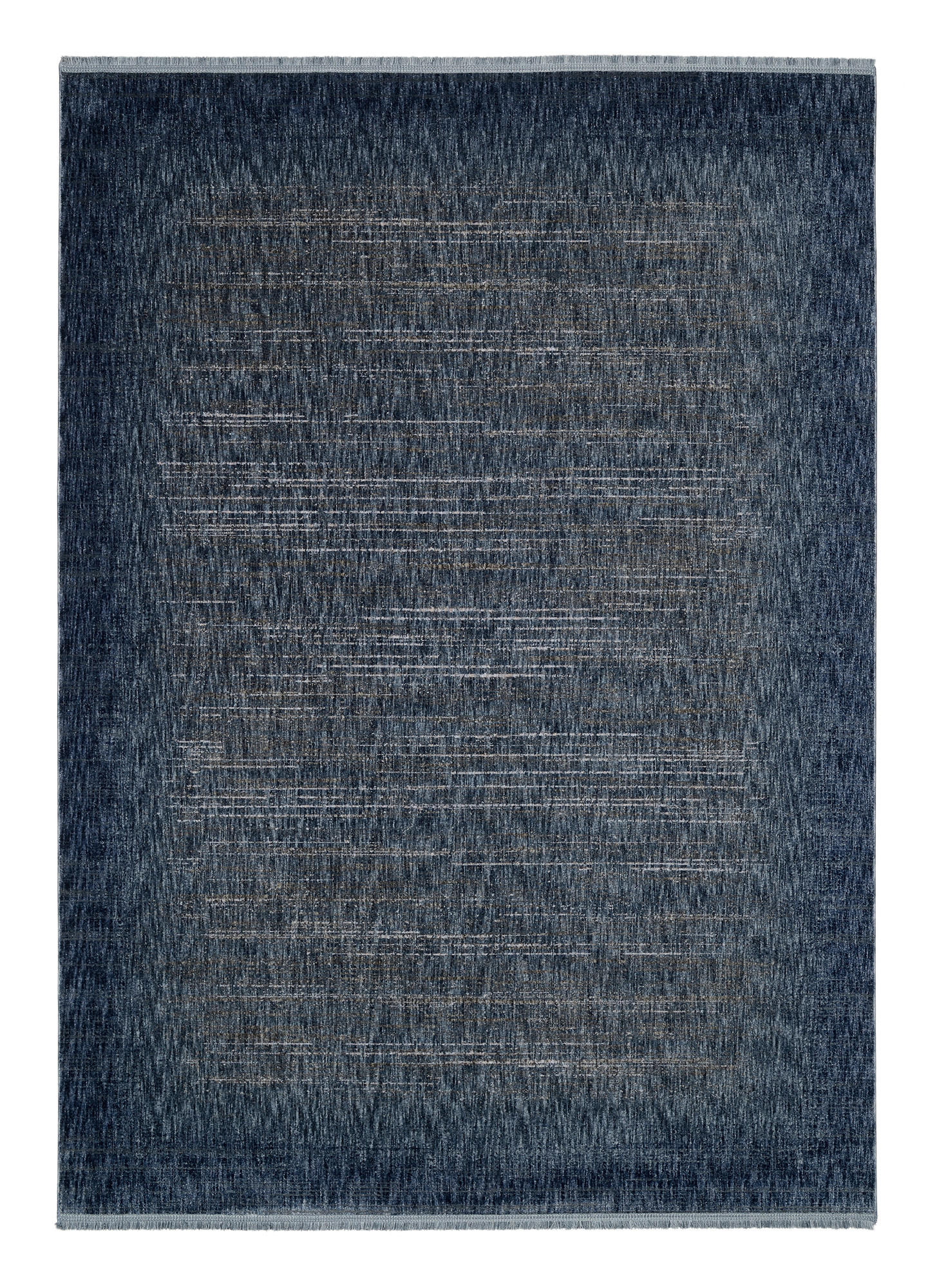 WEBTEPPICH 65/130 cm Memphis Blau  - Blau, Design, Textil (65/130cm) - Musterring