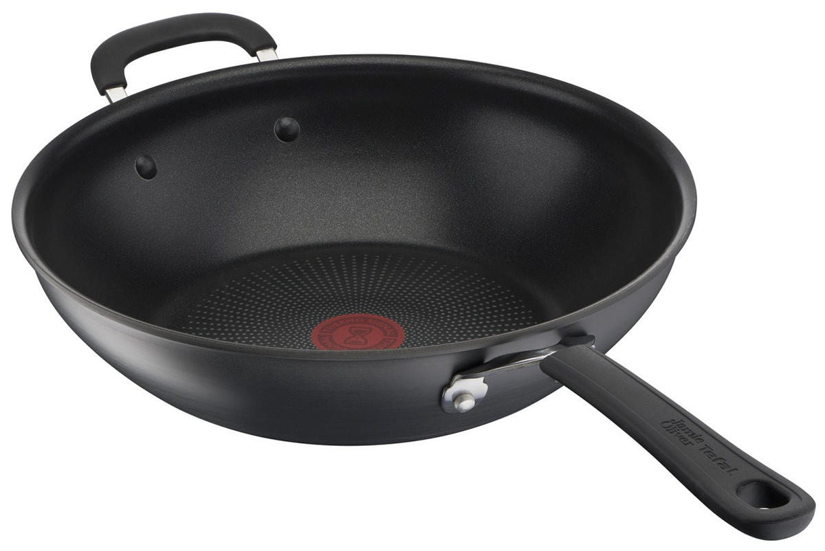 WOKPANNA 30 cm  - svart, Basics, metall (30cm) - Tefal
