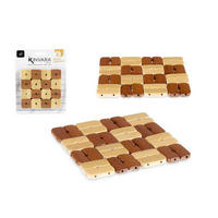 PODMETAČ ZA LONAC KINVARA  - boje jantara/konjak, Basics, drvo (13/13/2cm)