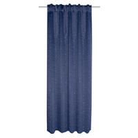 FERTIGVORHANG  blickdicht  135/245 cm   - Dunkelblau, Basics, Textil (135/245cm)